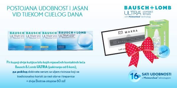 Bausch + Lomb ULTRA leće
